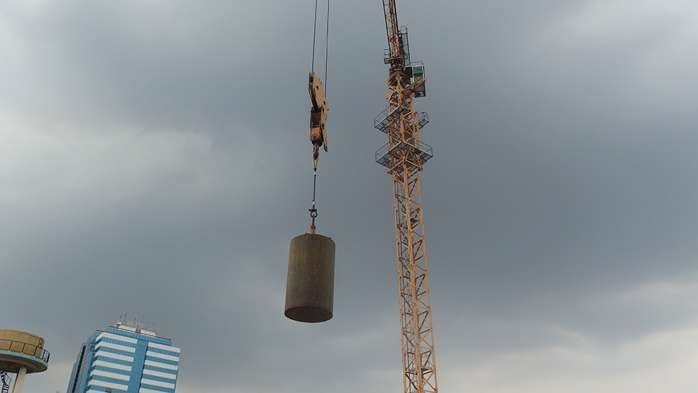 Training Operator Hoisting Tower Crane